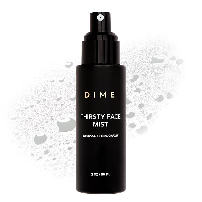 DIME Beauty Thirsty Face Mist with Electrolytes, Meadowfoam, and Sea Buckthorn, Hydrating Facial ... | Amazon (US)