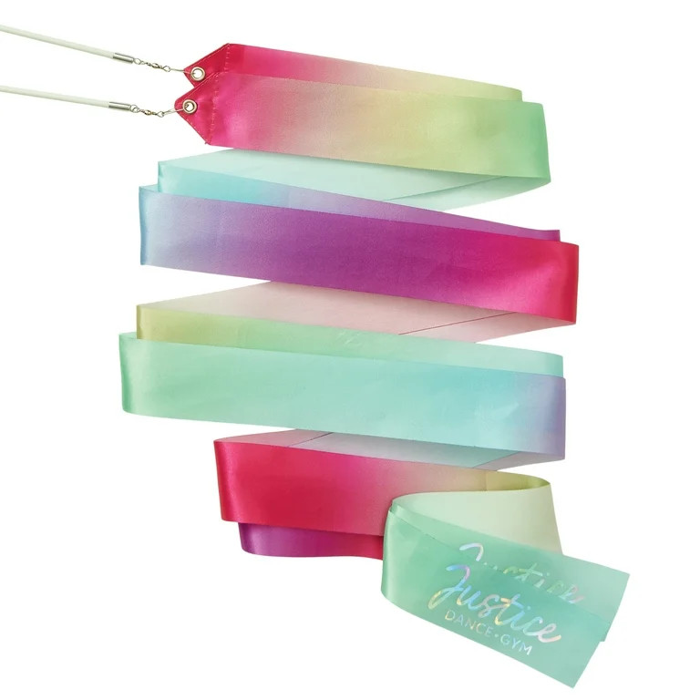 Justice 2PK Dance Ribbons, 6.6FT Length, Gradient Color, Ages 6+ | Walmart (US)