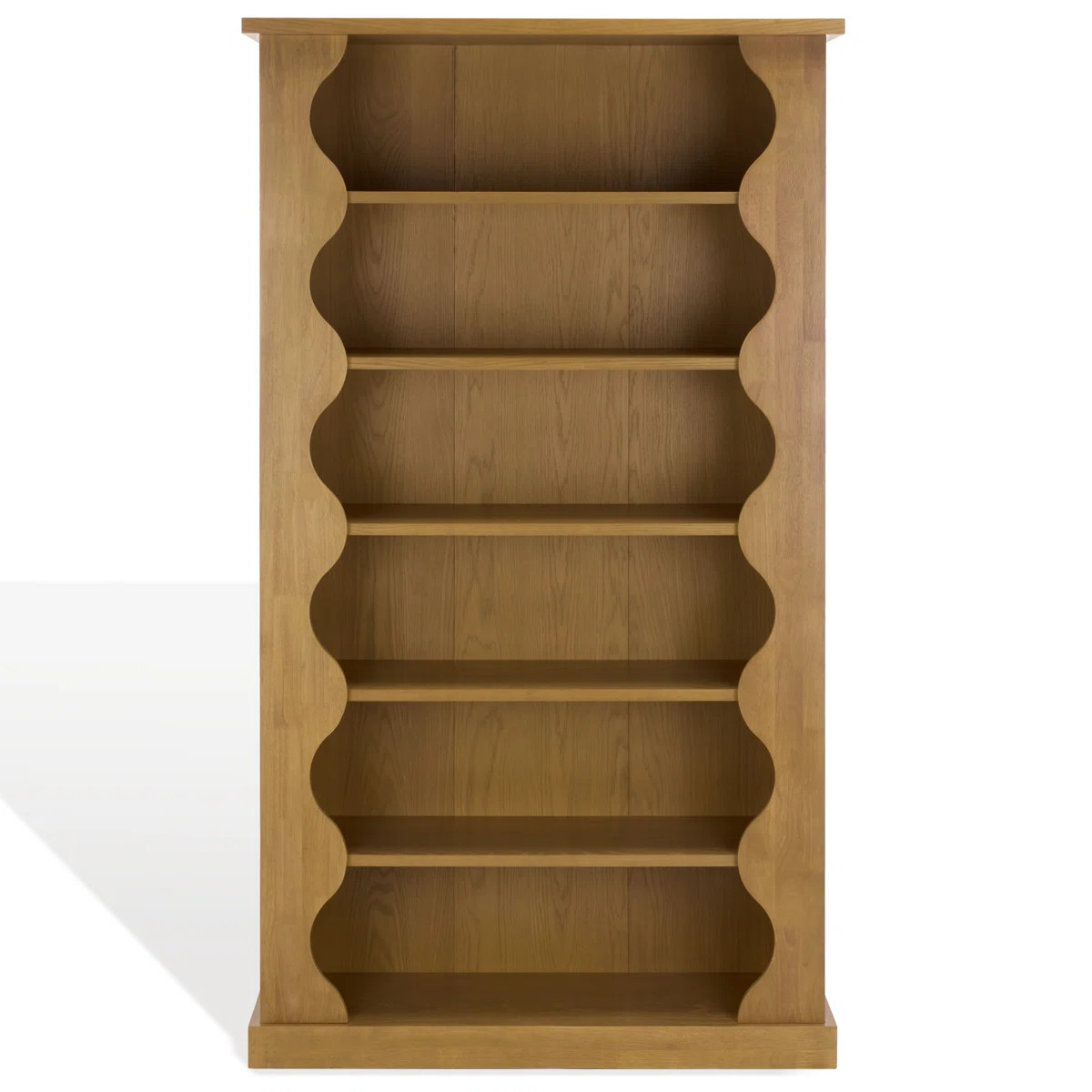 Red Barrel Studio® Tristyna Wood 6 Shelf Bookcase | Wayfair | Wayfair North America
