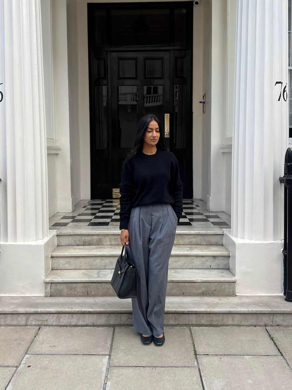WIDE-LEG TAILORED WOOL TROUSERS curated on LTK