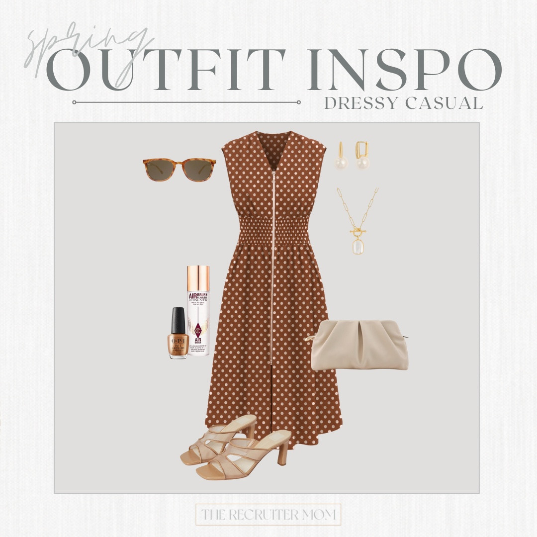 Classic Brown Dot Spring Dressy Casual Look all Amazon 

 

#LTKSeasonal #LTKMidsize #LTKFindsUnder50
