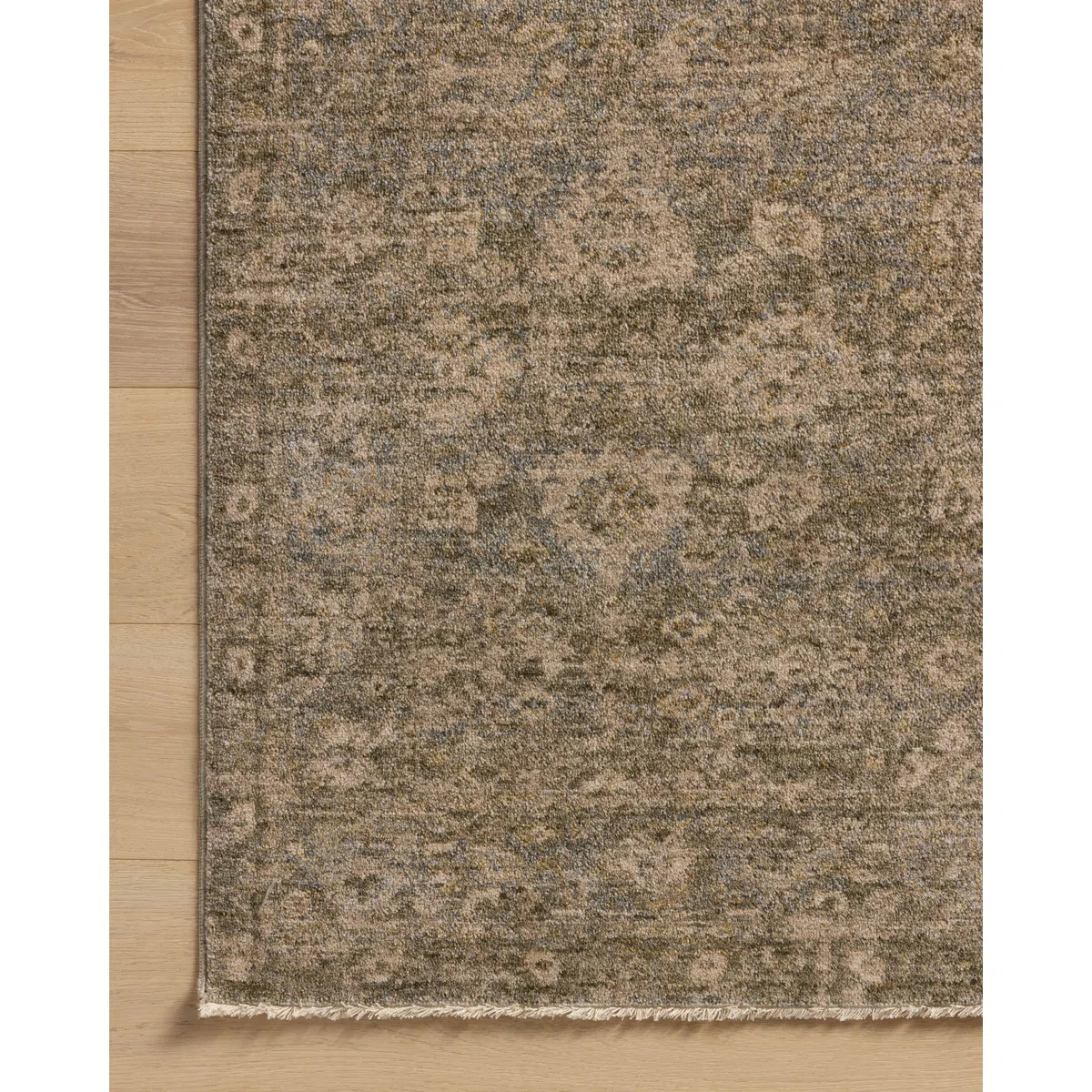 Magnolia Home by Joanna Gaines x Loloi Junie Lagoon / Natural Area Rug | Wayfair North America