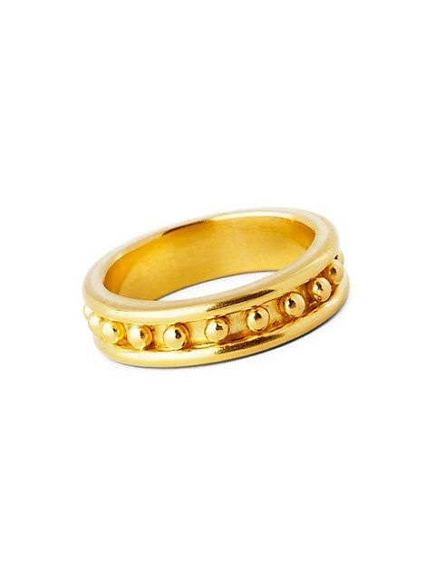 Gold Granulated Stack Ring | Saks Fifth Avenue