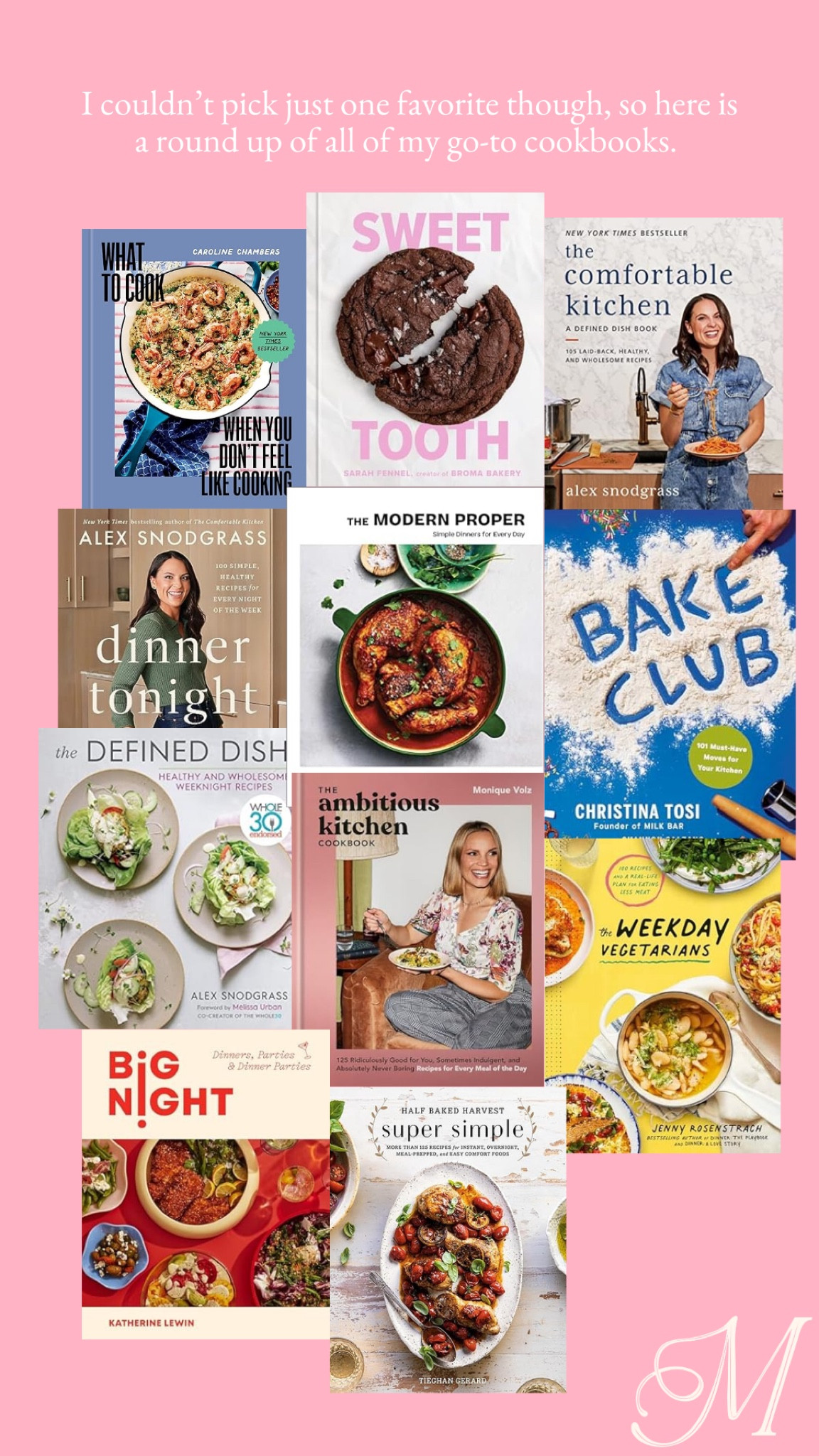 All my favorite cookbooks! Some as low as 13 dollars! The perfect gift for your girlfriends, neighbors, teachers, etc. 

#LTKFindsUnder50 #LTKGiftGuide #LTKHoliday