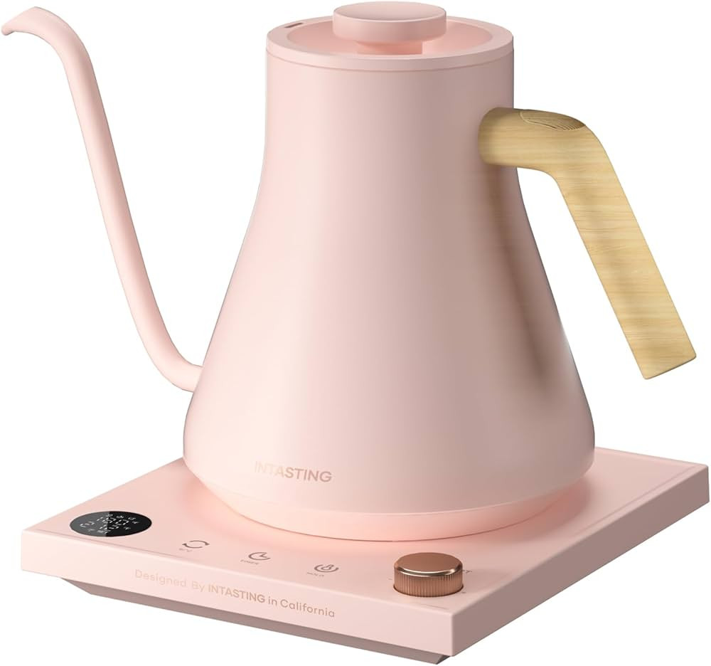 Electric Kettles, Gooseneck Electric Kettle, ±1℉ Temperature Control, Stainless Steel Inner, Q... | Amazon (US)