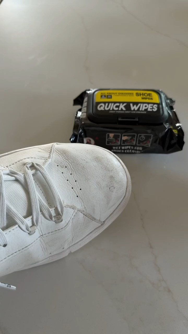 These wipes from Amazon are a NEED with any leather sneaker! Helps me keep them looking good as new 🧼🫧



Spring cleaning, quick wipes, clean, white sneaker care, carla.bushey 

 