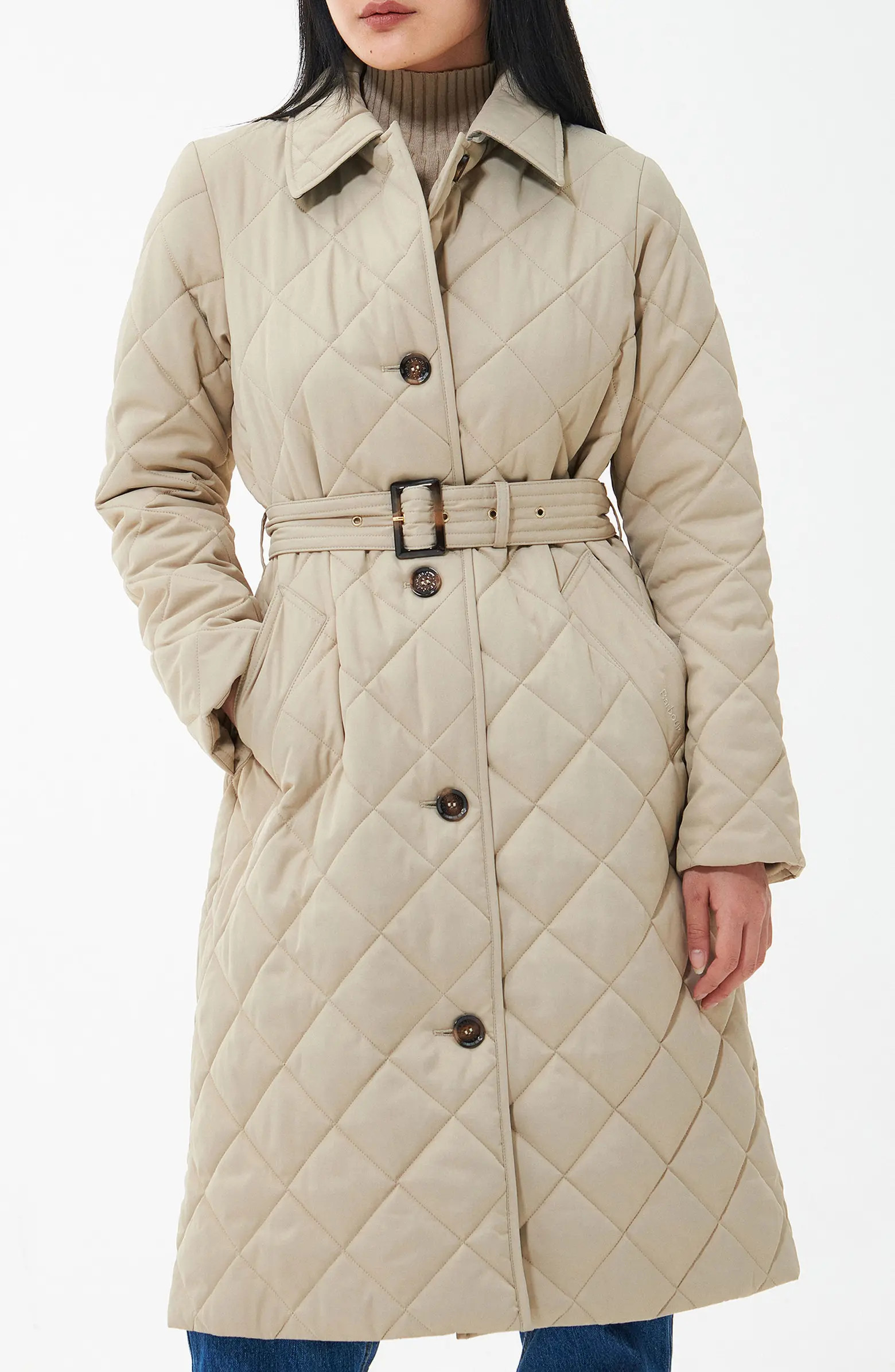 Cordelia Quilted Longline Jacket | Nordstrom