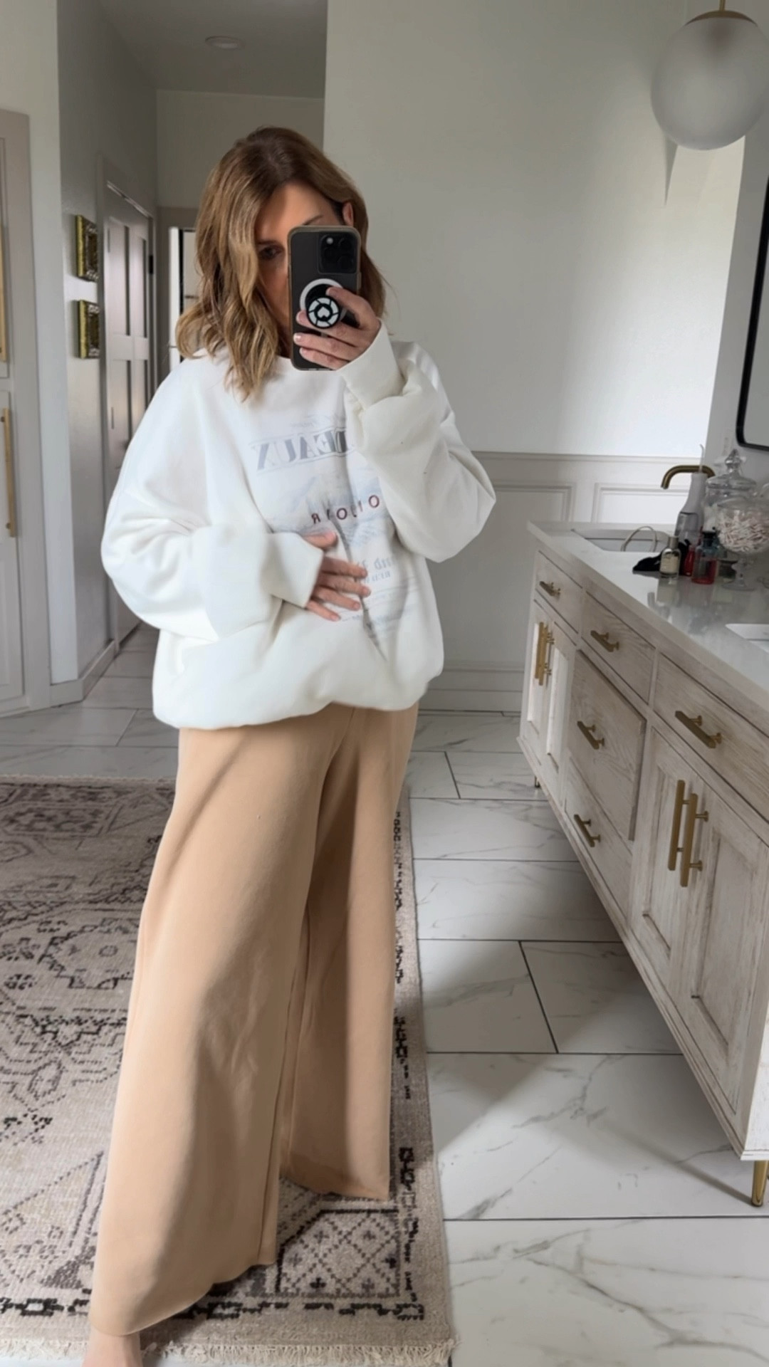 Wearing a size small in one of my favorite sweatshirt brands! It’s Currently on sale! Linking others as options as well

#LTKStyleTip #LTKSaleAlert #LTKFindsUnder100