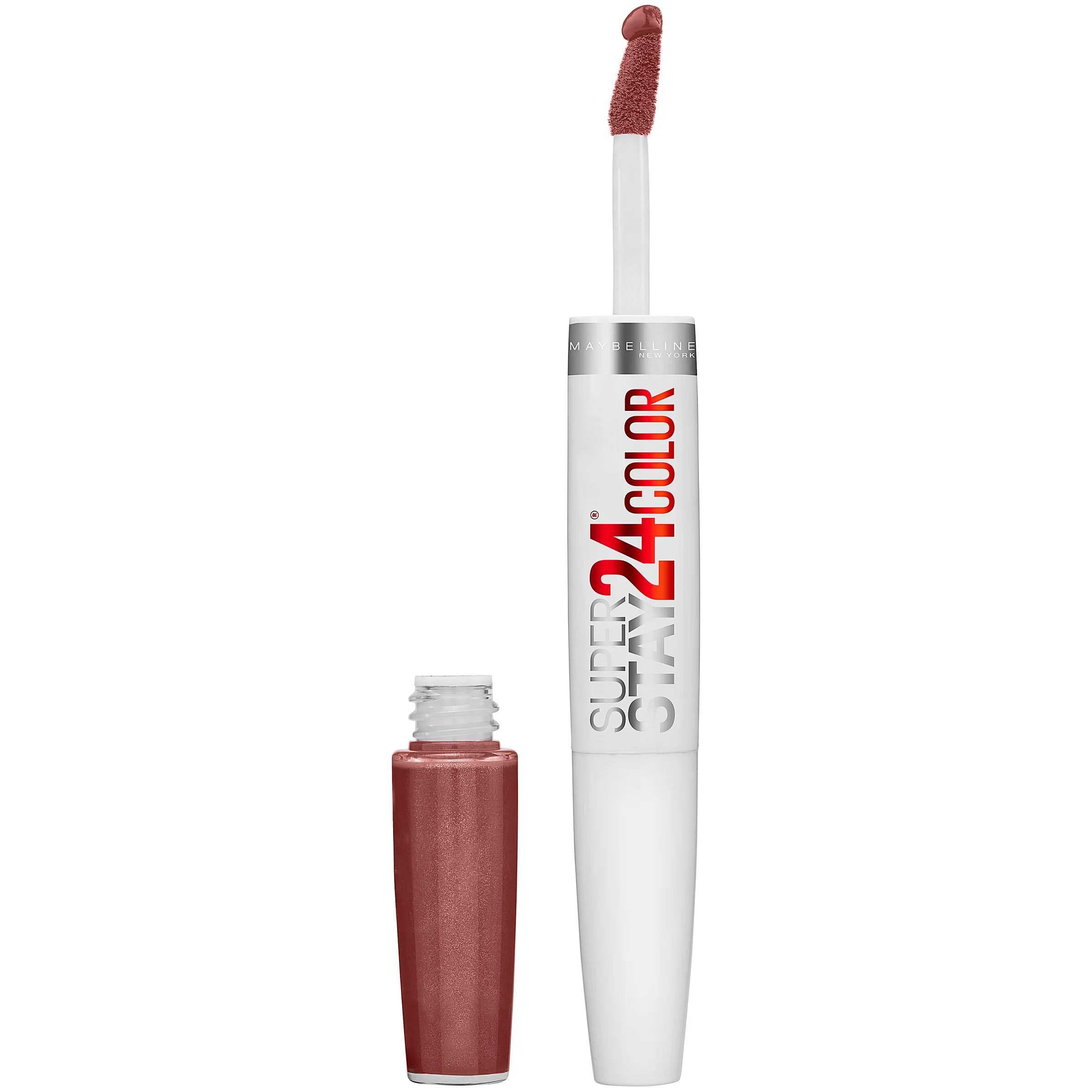 Maybelline Super Stay 24 2-Step Liquid Lipstick Makeup, Constant Cocoa, 1 kit | Walmart (US)