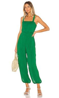 House of Harlow 1960 X REVOLVE Alandra Jumpsuit in Kelly Green from Revolve.com | Revolve Clothing (Global)