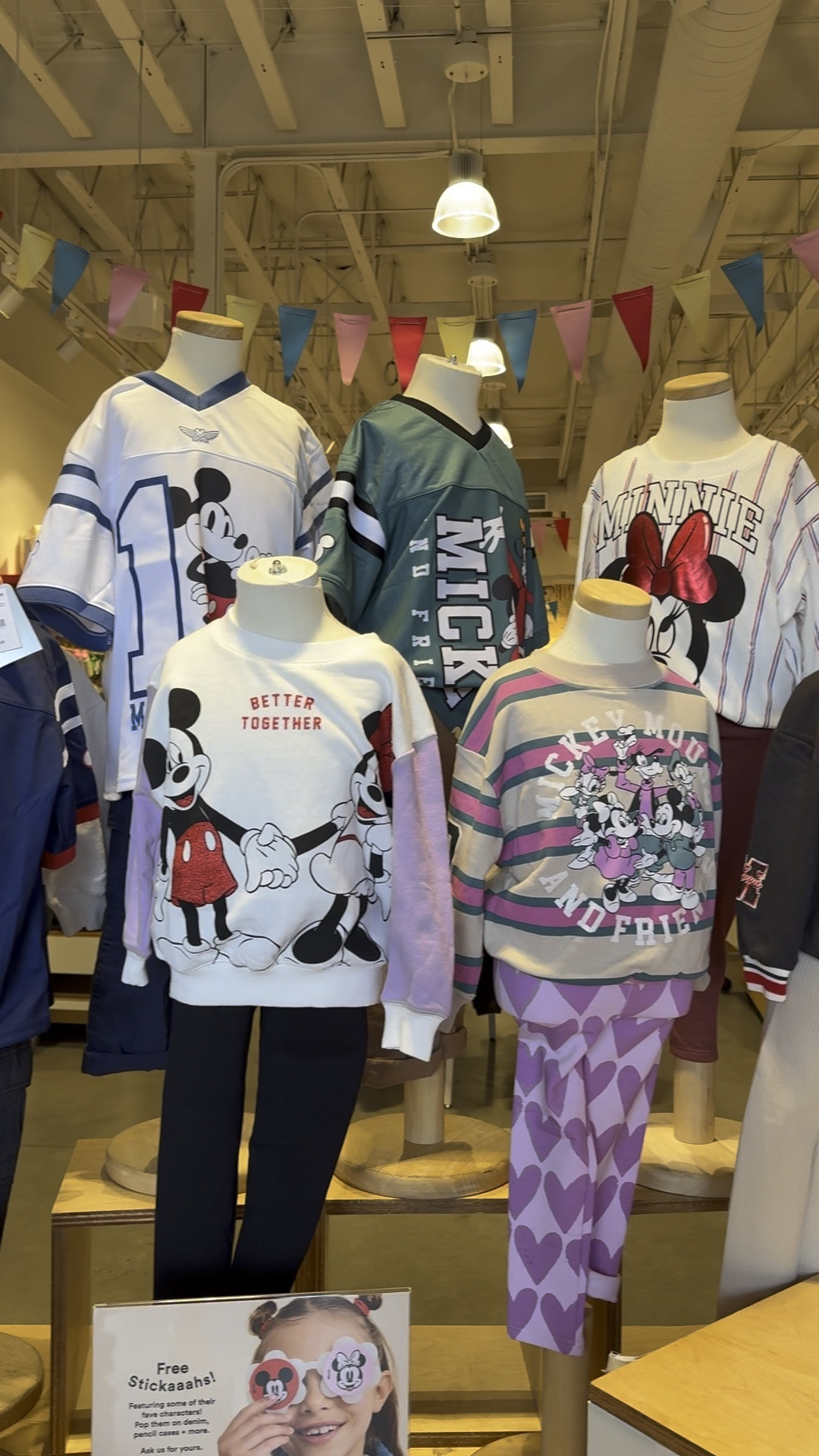 Cutest mickey/ minnie jerseys + sweaters from cotton on kids:)