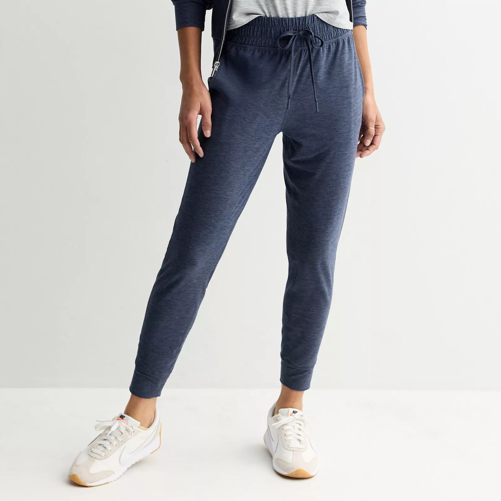 Women's FLX Wander Side Panel Joggers, Size: XS, Blue | Kohl's