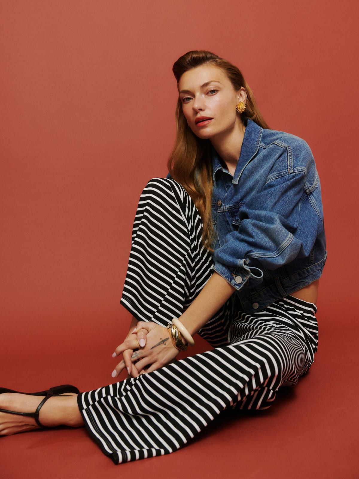 Olina Knit Pant | Reformation (Global)