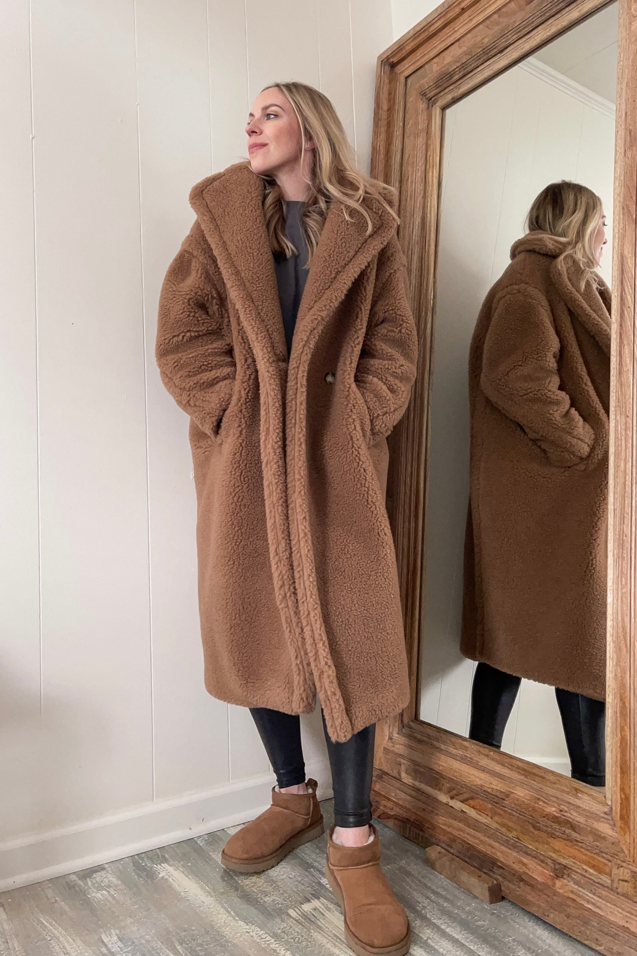 Max Mara Teddy coat, winter outfit, Ugg ultra mini boots 

#LTKSeasonal #LTKshoecrush #LTKstyletip
