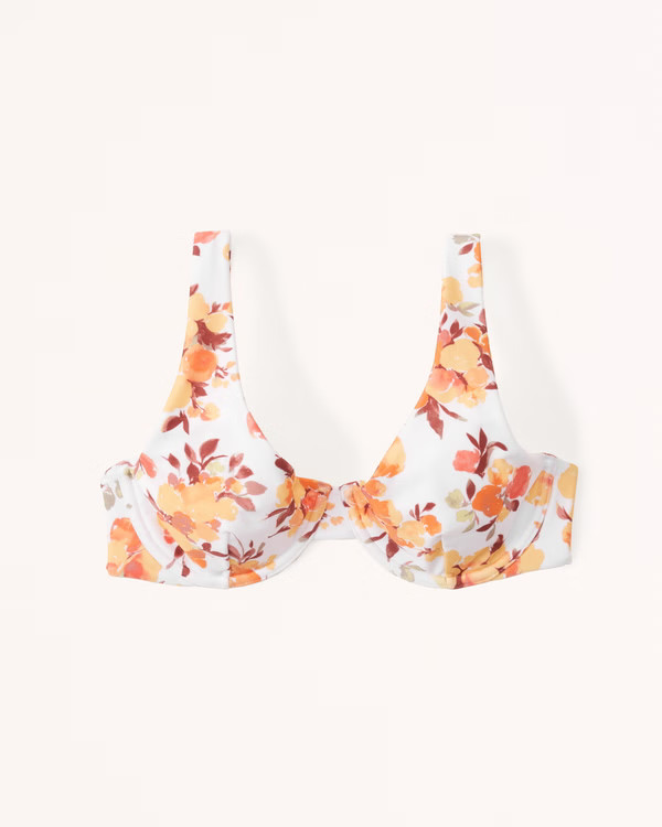 High Apex Underwire Bikini Top | Abercrombie & Fitch (US)