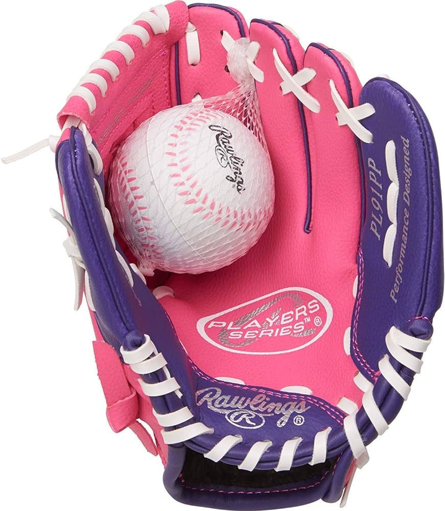 Rawlings | Players Series T-Ball & Youth Baseball Glove | Sizes 9" - 11.5" | Multiple Styles | Amazon (US)
