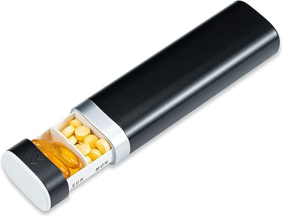 Weekly Pill Organizer 7 Day, Betife Daily Pill Box, Travel Pill Case, Cute Pill Holder to Hold Vi... | Amazon (US)