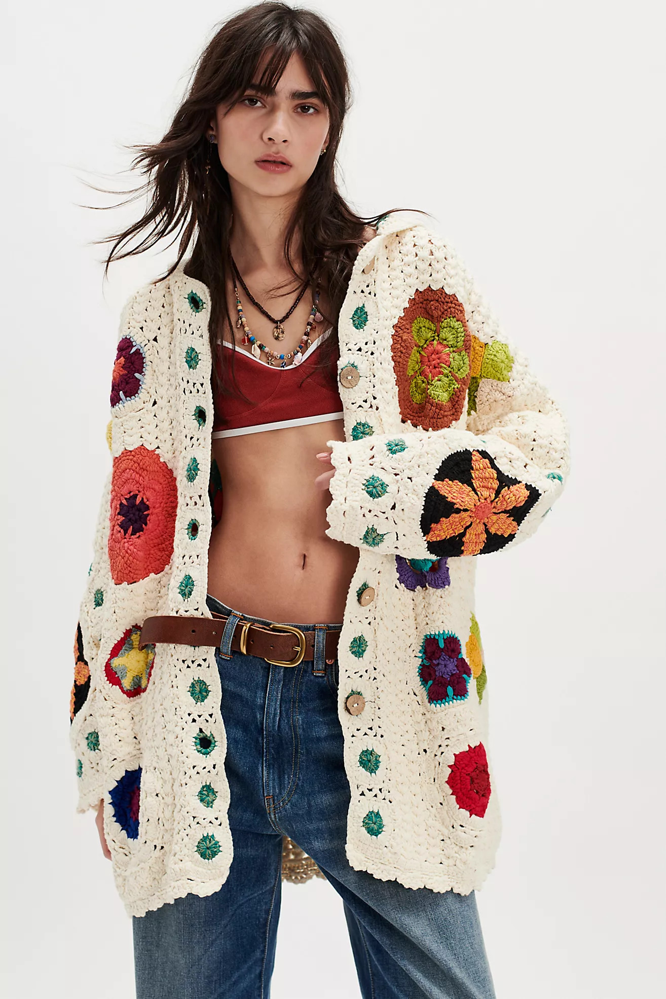 Star Crochet Cardi | Free People (Global - UK&FR Excluded)
