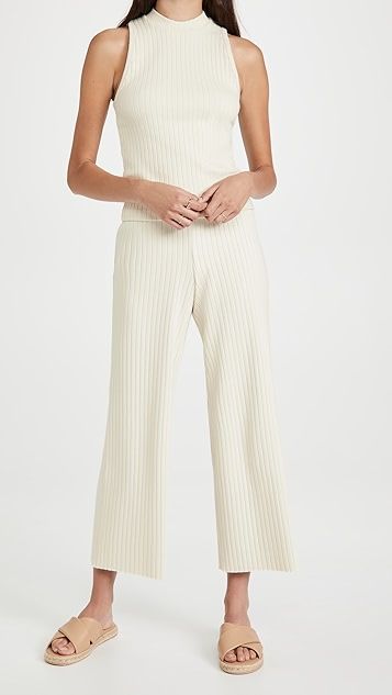 Ribbed Cropped Pants | Shopbop