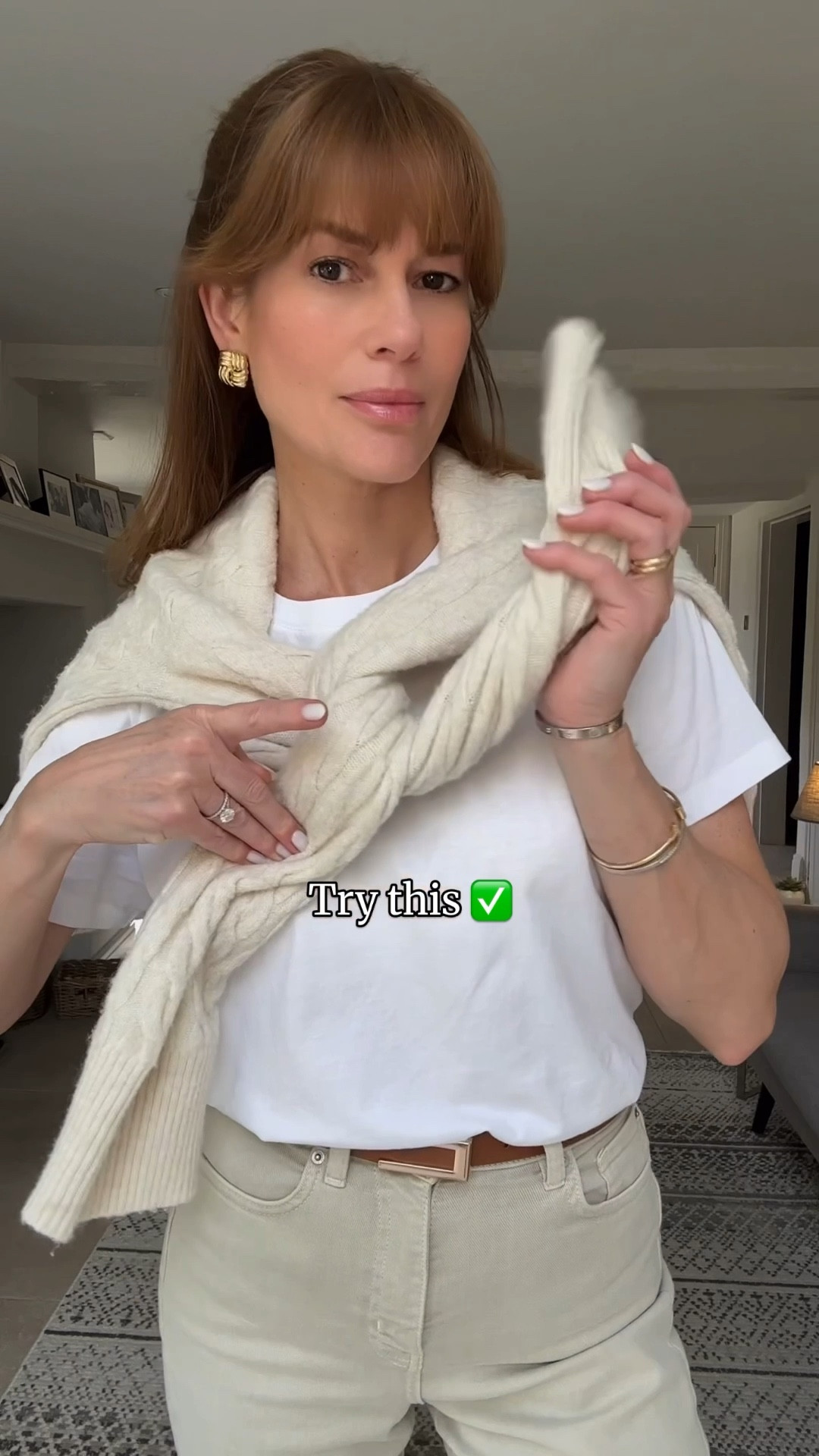 Sweater hack! 
For that old money aesthetic look ✨

#LTKuk #LTKstyletip #LTKAroundTheWorld