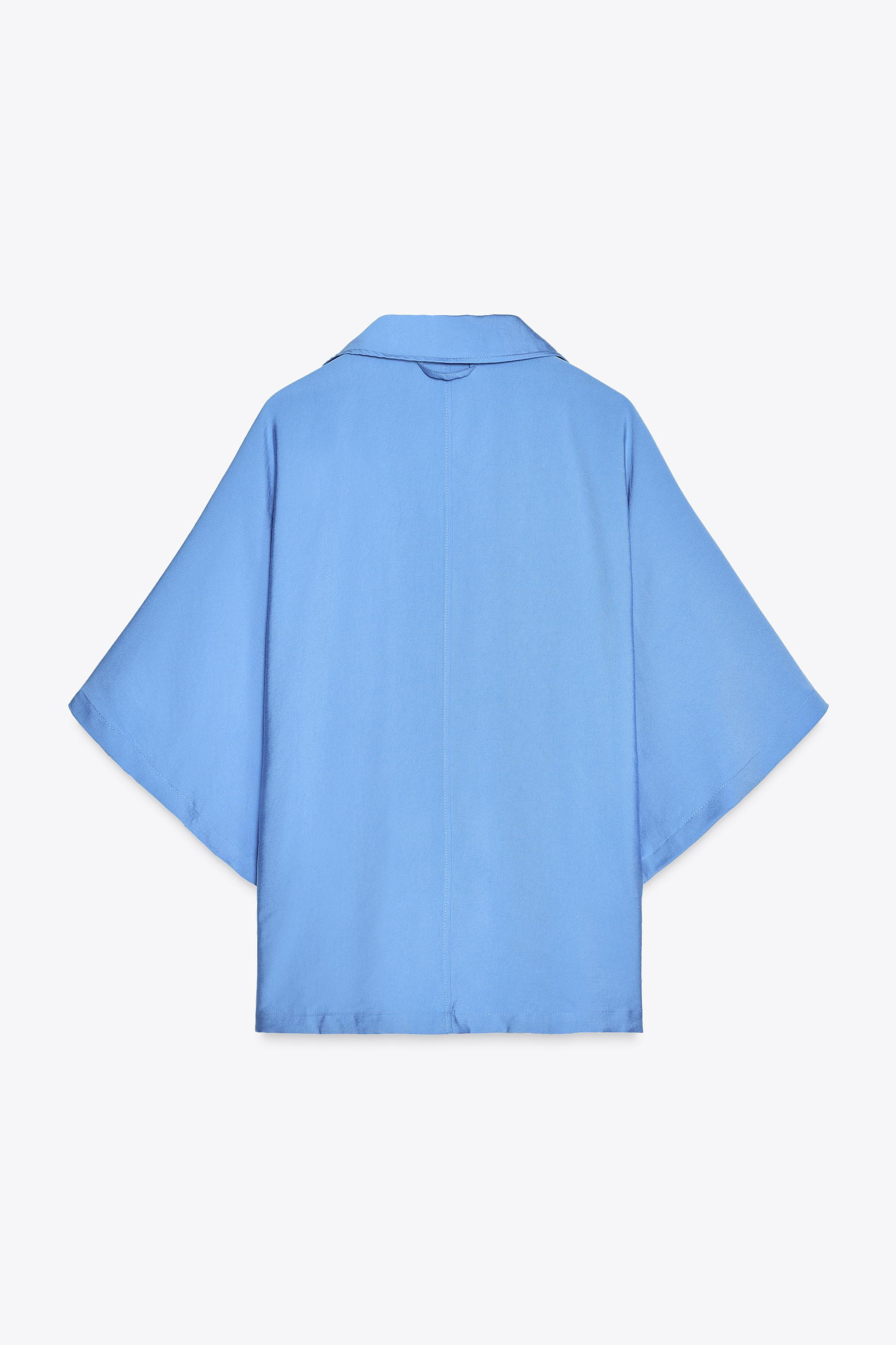 FLOWY OVERSIZED SHIRT | Zara US