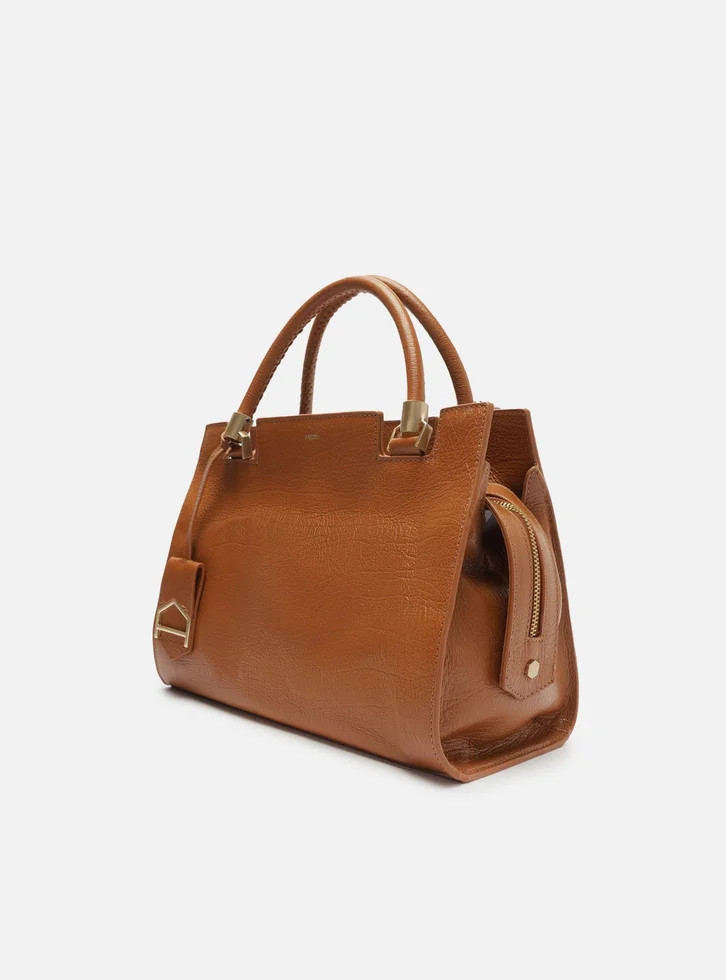 Bolsa Tote Marrom Arezzo Couro Abraccio 2.0 Grande | ZZ Mall (BR)