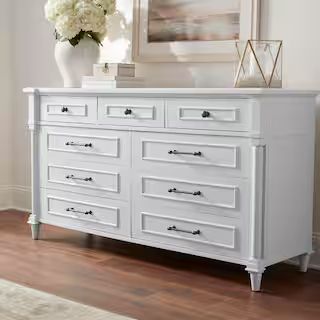 Top RatedLabor Day SavingsHome Decorators CollectionBellmore White 9-Drawer Dresser (66 in. W x 2... | The Home Depot