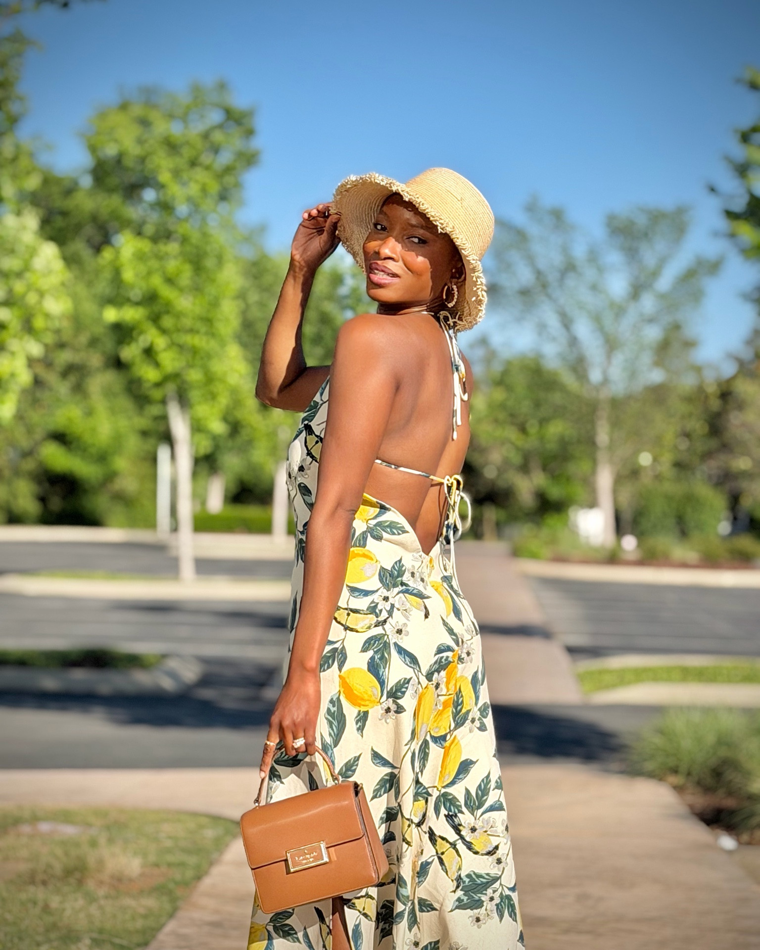 This Lemonade long maxi dress is the ultimate summer dress for your tropical vacation destination! It’s giving Almafi Coast-Italy! Positano, Miami Beach , Mexico…

Take this gorgeous Halter neck open back dress with you as your resort wear, beach dress, sun dress and you won’t be disappointed! 

Grab your size before it’s gone! 
.
#swabridges #maxidress #petitefashion #summerdress #vacationdress

#LTKgrwm #LTKootd #LTKPetite