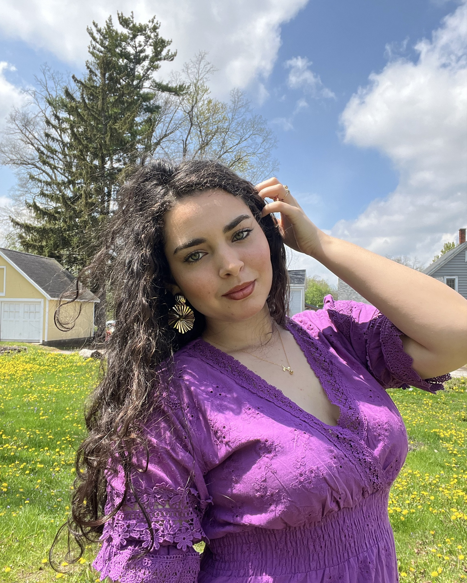 Golden Earrings 🪻⚜️

#LTKItBag #LTKBeauty #LTKStyleTip