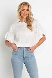 Assisi Top - White | Petal & Pup (US)