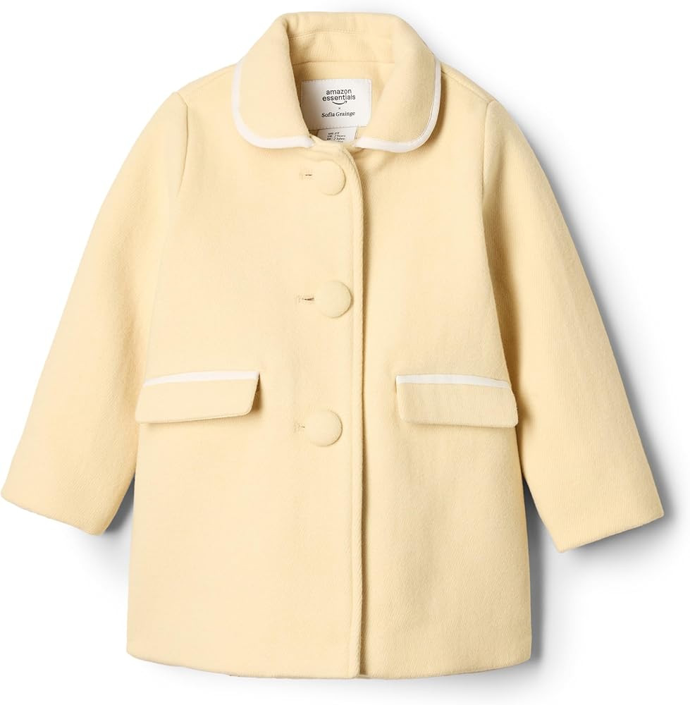 Amazon Essentials baby-girls Wool Blend Coat | Amazon (US)