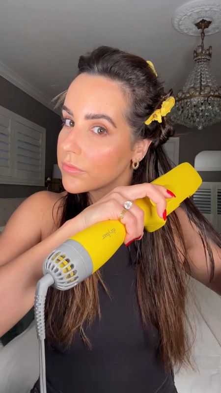 Trying out the Drybar’s new blow-drying flat iron brush kit. #ad

#LTKbeauty #LTKGiftGuide