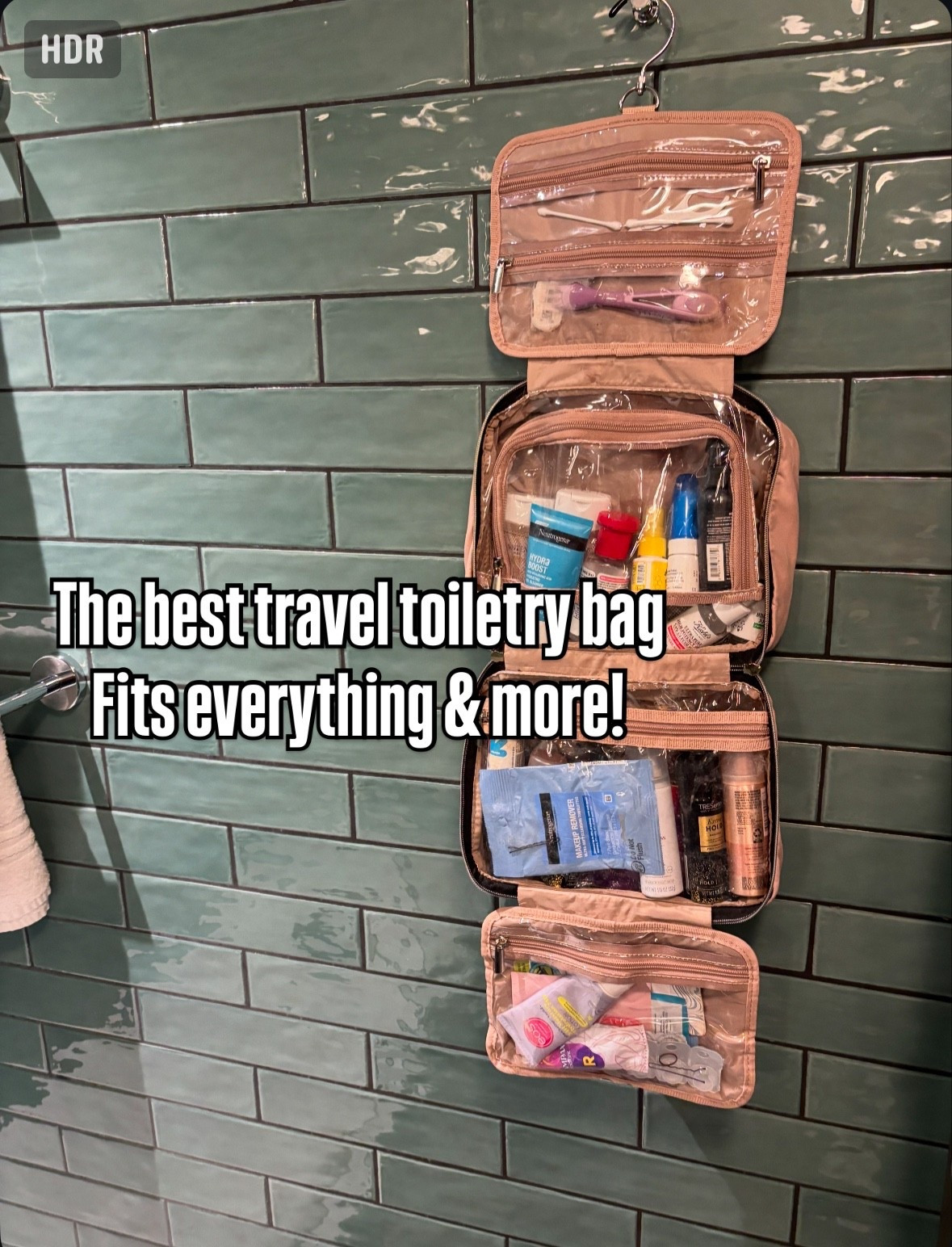 The only travel toiletry bag you need!

Comes in multiple sizes!

#LTKTravel #LTKBeauty #LTKFindsUnder50