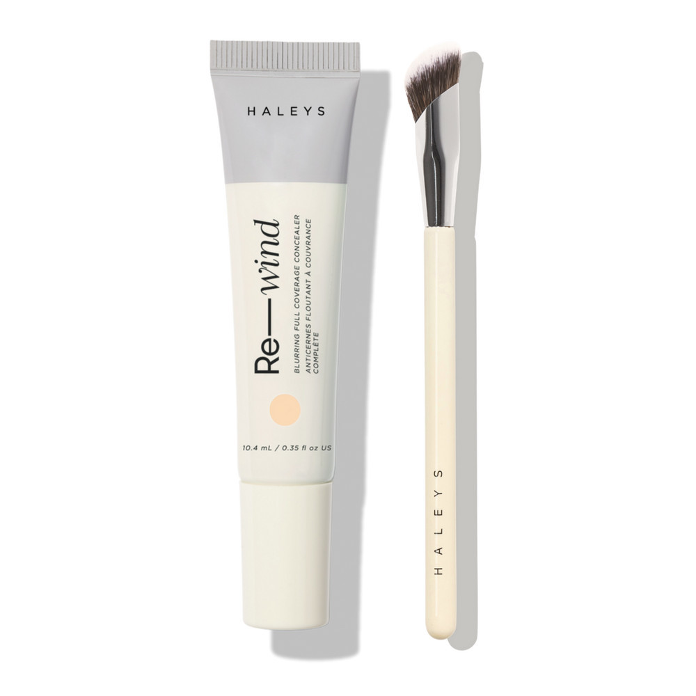 HALEYS Beauty Full Coverage Concealer & Brush Set - Fair/Light - Neutral | Ulta