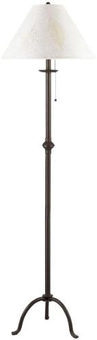 Cal Lighting BO-903FL Iron Floor Lamp with Pull Chain, Matte Black | Amazon (US)