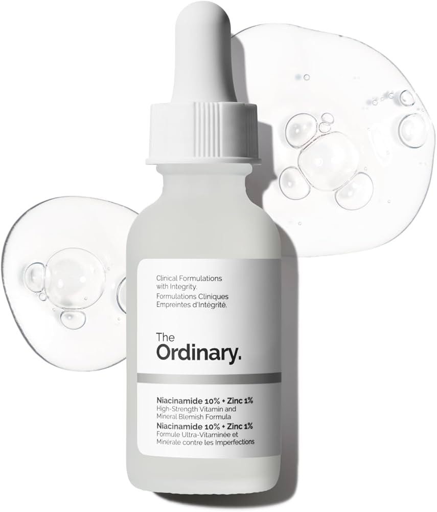The Ordinary Niacinamide 10% + Zinc 1%, Brightening & Smoothing Serum for Blemish-Prone Skin, 30m... | Amazon (UK)