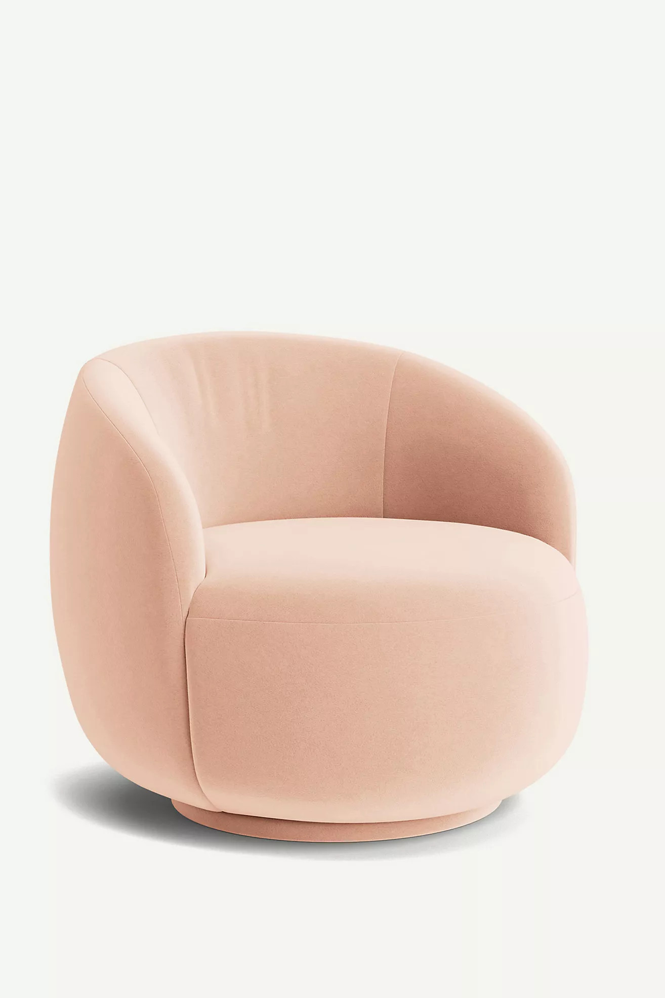 Cosette Velvet Swivel Chair | Anthropologie (US)