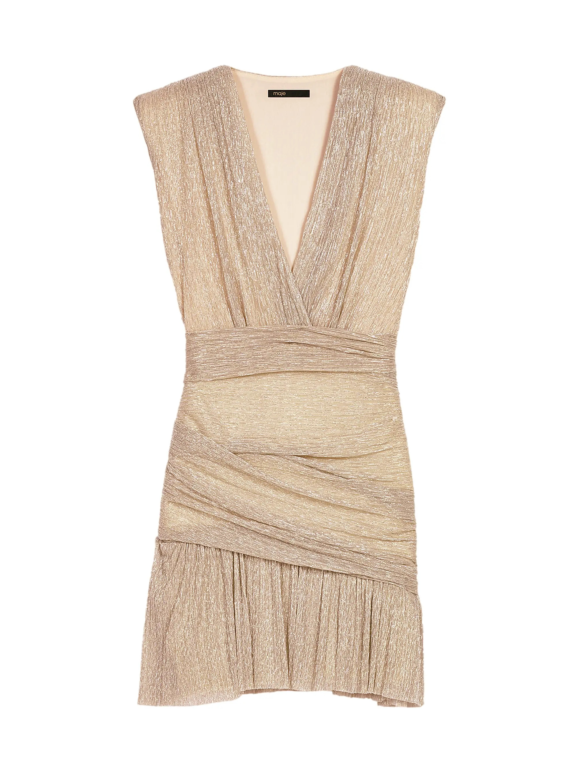 Short Metallic Dress | Saks Fifth Avenue