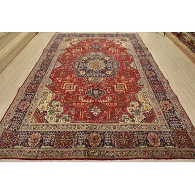 Myeesha One-of-a-Kind 9'11'' X 12'11'' 1970s Wool Area Rug Red | Wayfair North America
