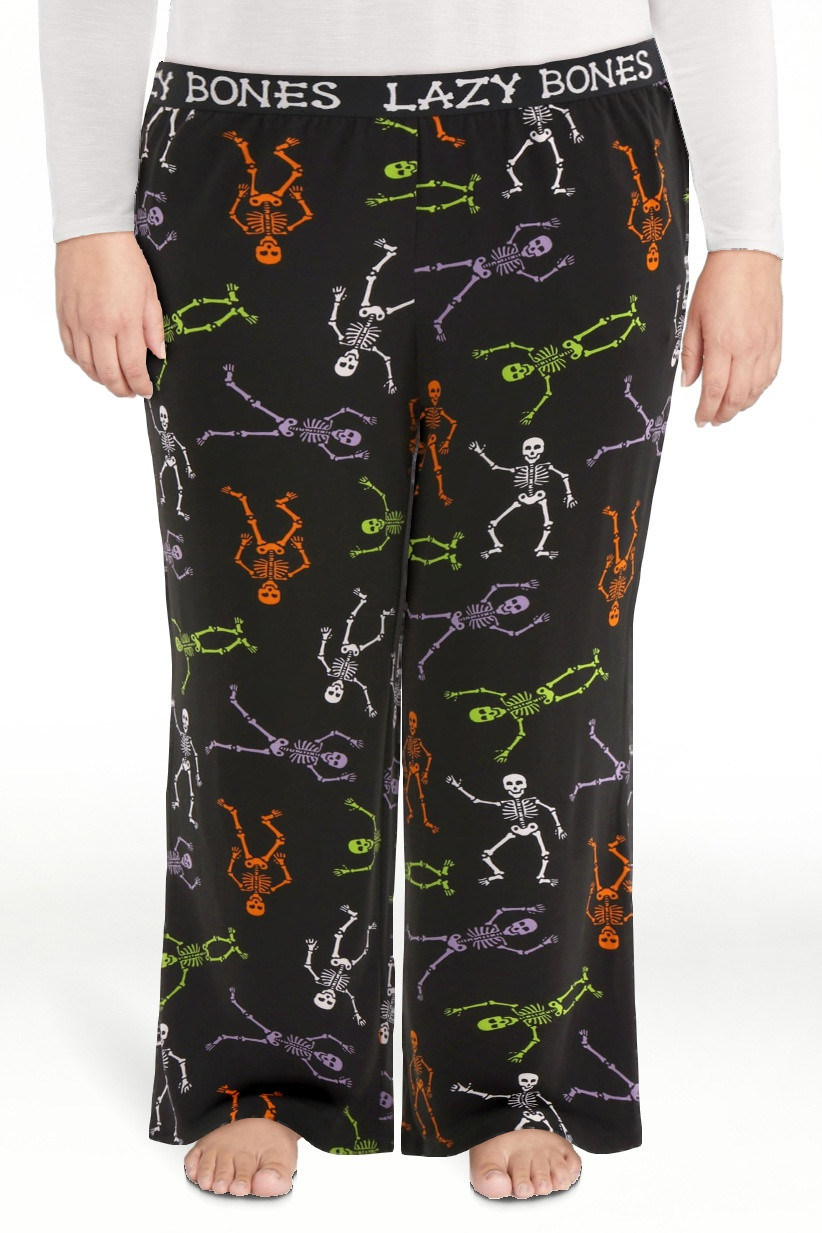 Halloween Women’s Printed Sleep Pants from Way to Celebrate, Sizes XS-3X | Walmart (US)