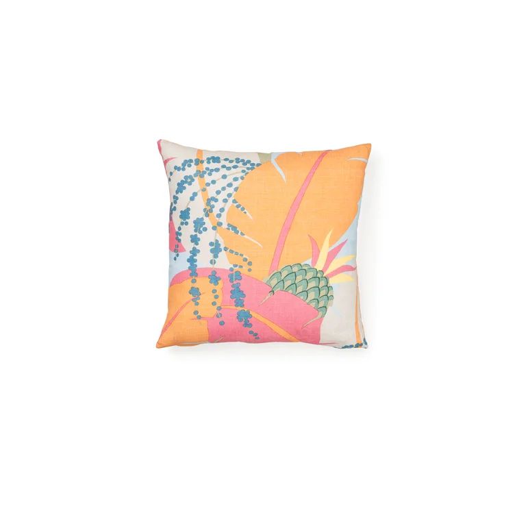 Ananas Square Linen Pillow Cover & Insert | Wayfair North America