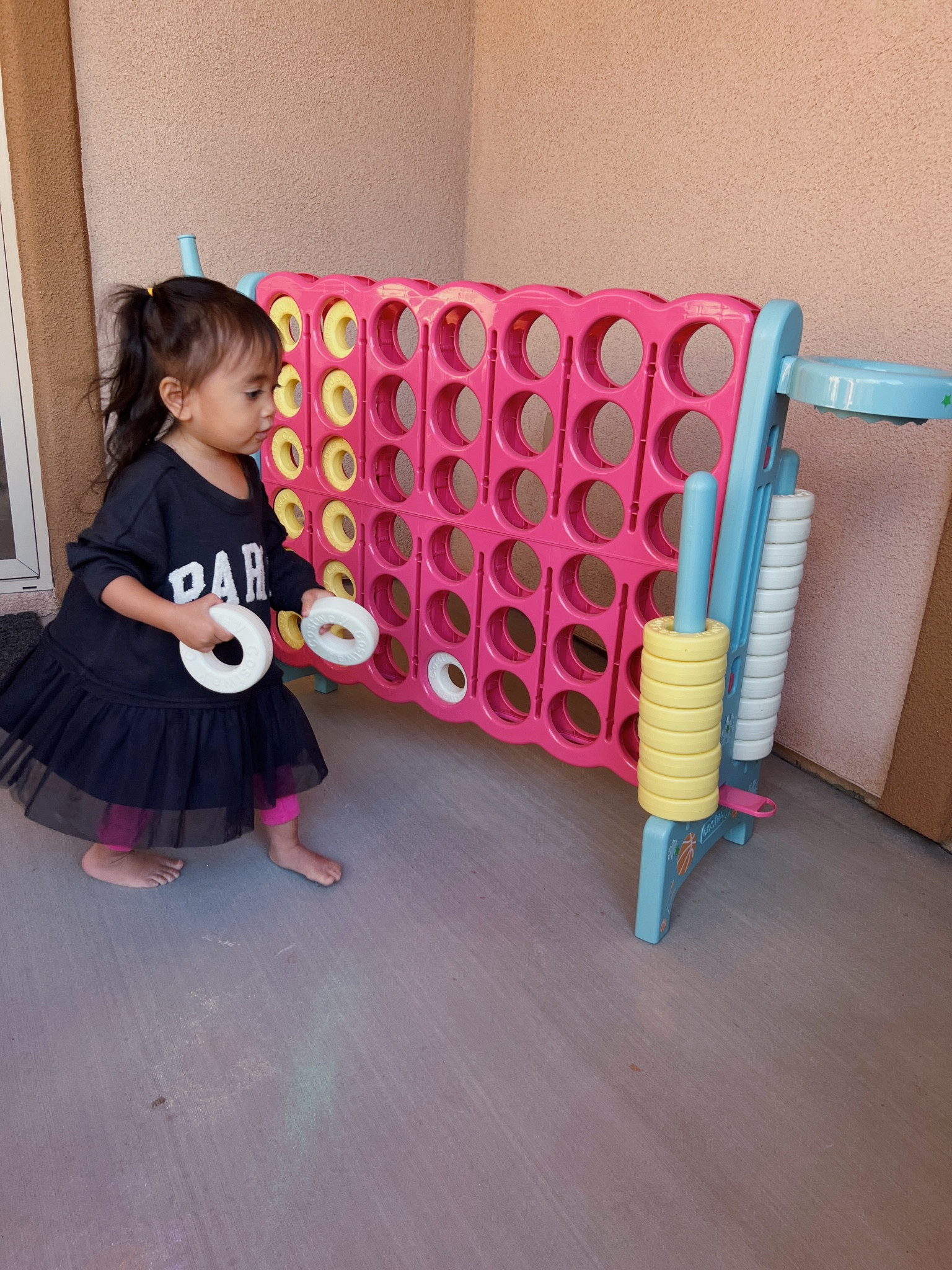 This game was a hit! As a mom of 3, I don’t know why I didn’t grab this sooner. My kids from 1.5 to 10 years old here hooked! 

5-in-a-row games, toddler-friendly outdoor games, jumbo connect 4, giant ring toss, backyard games for toddlers, family-friendly park games, kids party game ideas, outdoor activities for kids, best games for family gatherings, top toddler gift ideas, popular backyard games for kids, fun park games for children, engaging party games for toddlers, interactive kids games, giant outdoor games for kids

#LTKFamily #LTKKids #LTKGiftGuide