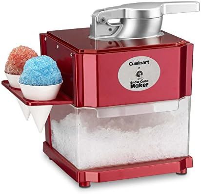 Cuisinart SCM-10P1 Snow Cone Maker, One Size, Red | Amazon (US)