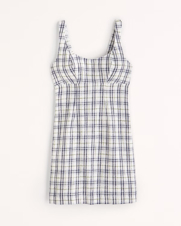 Tweed Corset Mini Dress | Abercrombie & Fitch (US)