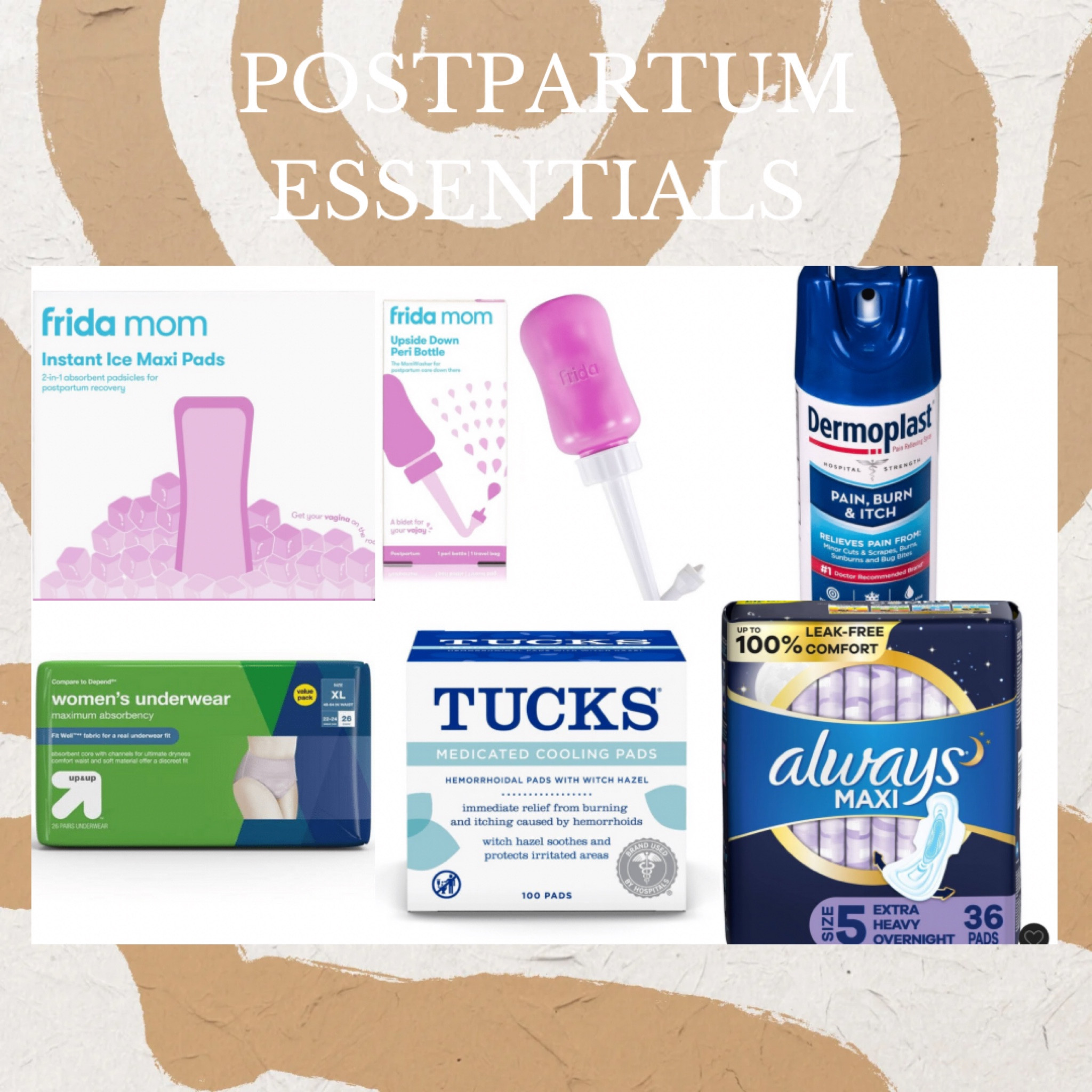 Postpartum favorites! 
