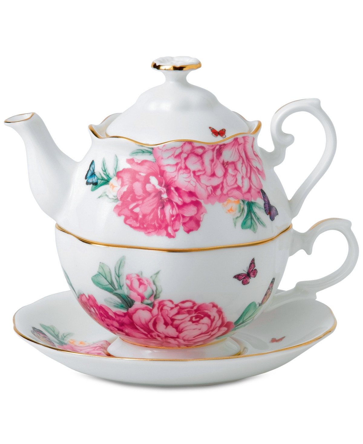 Miranda Kerr for Royal Albert Frienship Tea For One Set - Open | Macy's