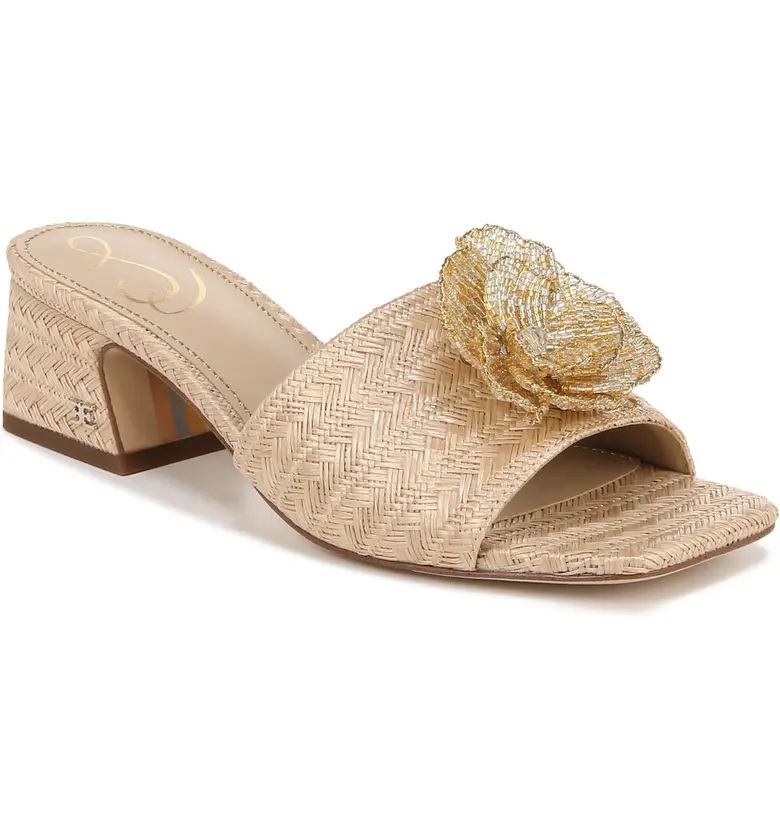 Winsley Raffia Slide Sandal (Women) | Nordstrom