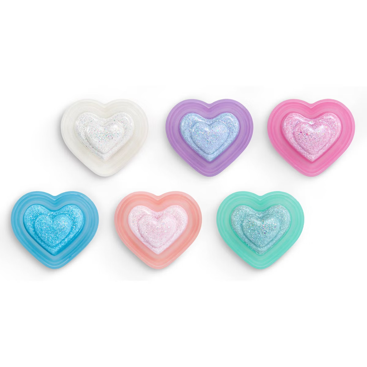 Mini Glam Cosmetics - Heart Glitter Balm Berry | Target