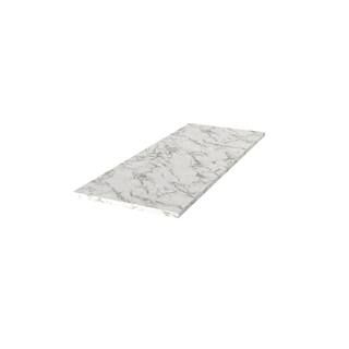 Hampton Bay 6 ft. L x 1-1/2 in . T Configurable Laminate Countertop in Matte Marmo Eracle with Sq... | The Home Depot