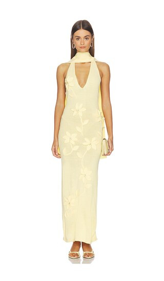 Uchi Dress in Yellow | Revolve Clothing (Global)